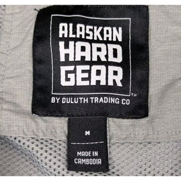 Alaskan Hardgear Windbreaker Mens Medium Full Zip Packable Windproof Lightweight - Picture 4 of 7